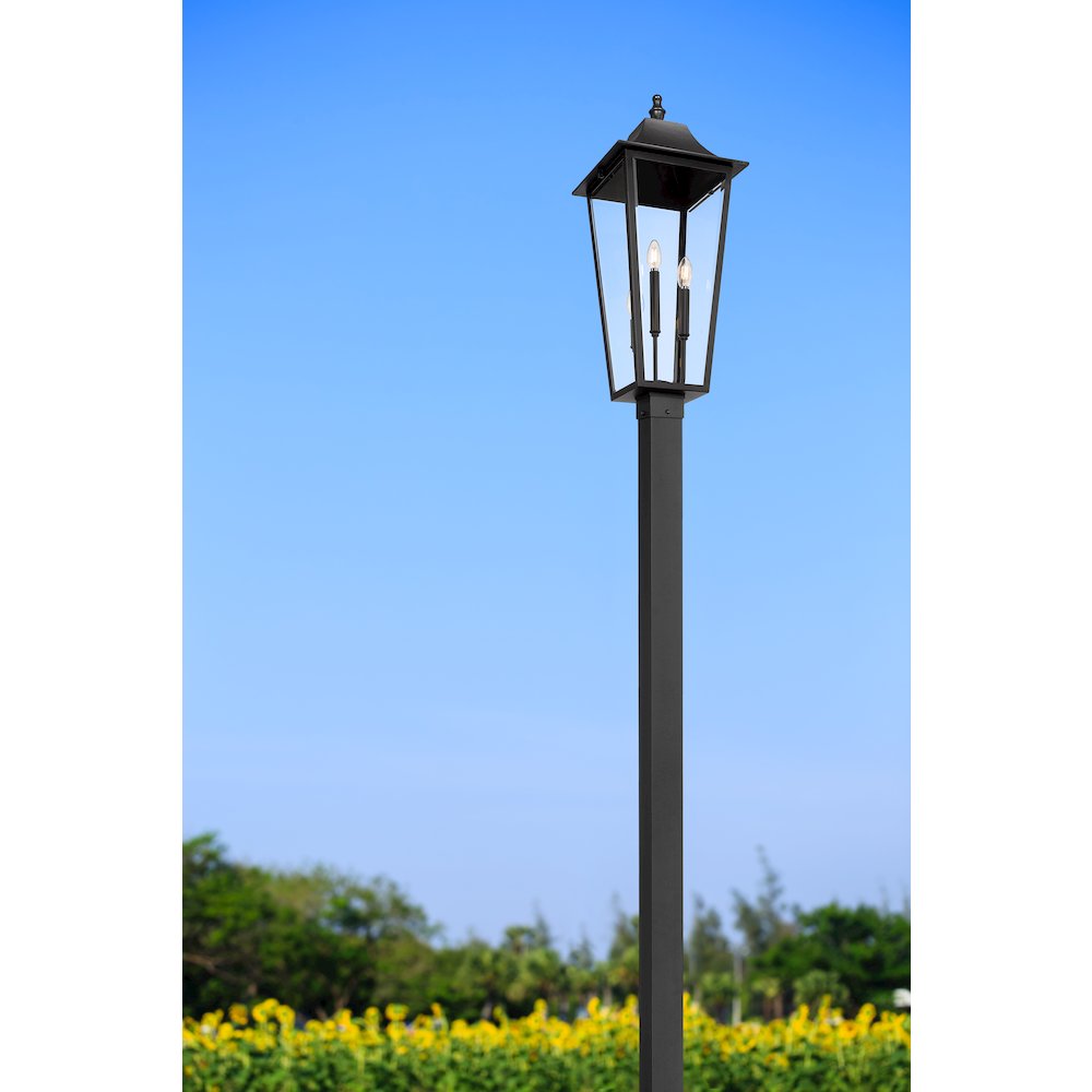 Z-Lite 3 Light Outdoor Post Mounted Fixture. Picture 7