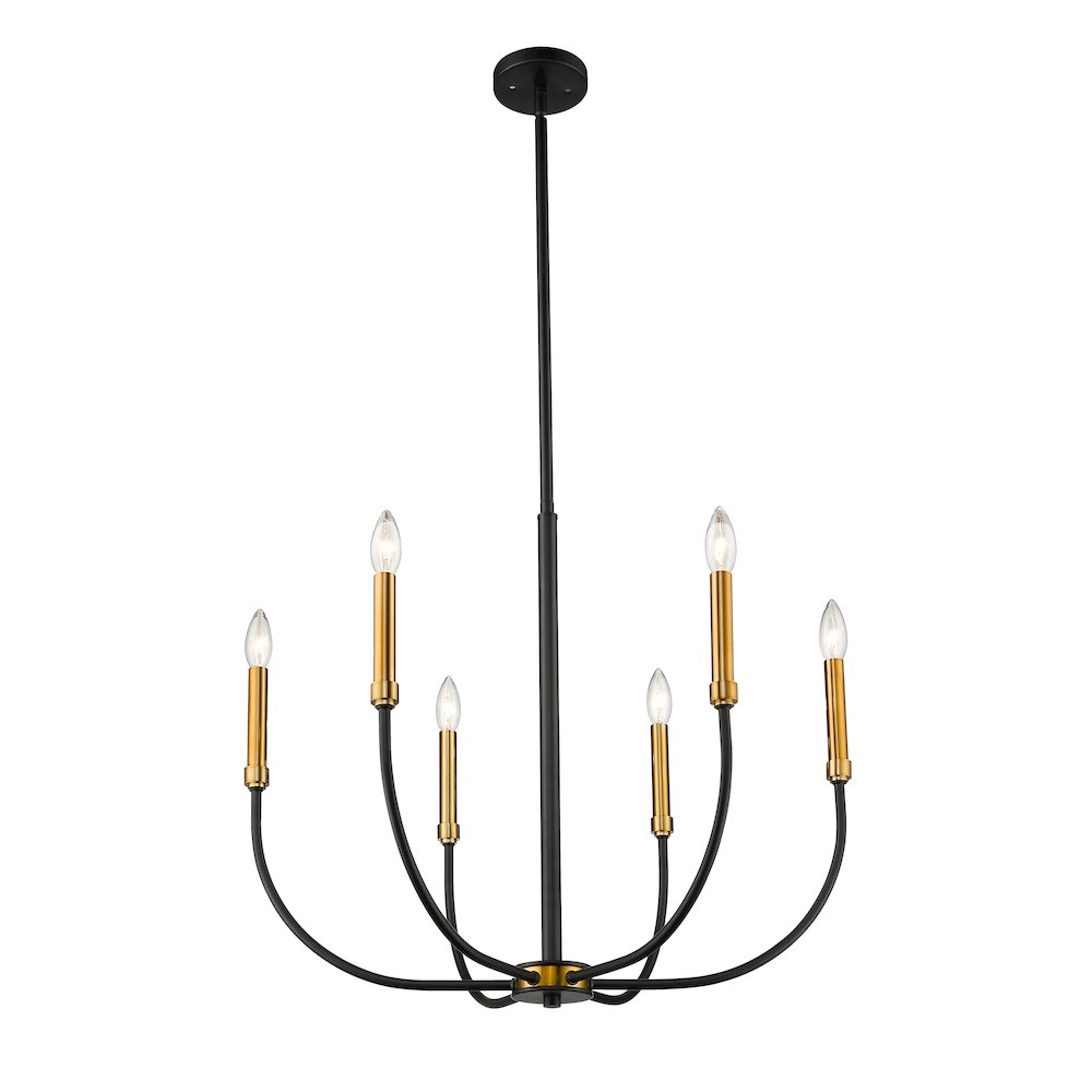 Z-Lite 6 Light Chandelier. Picture 3