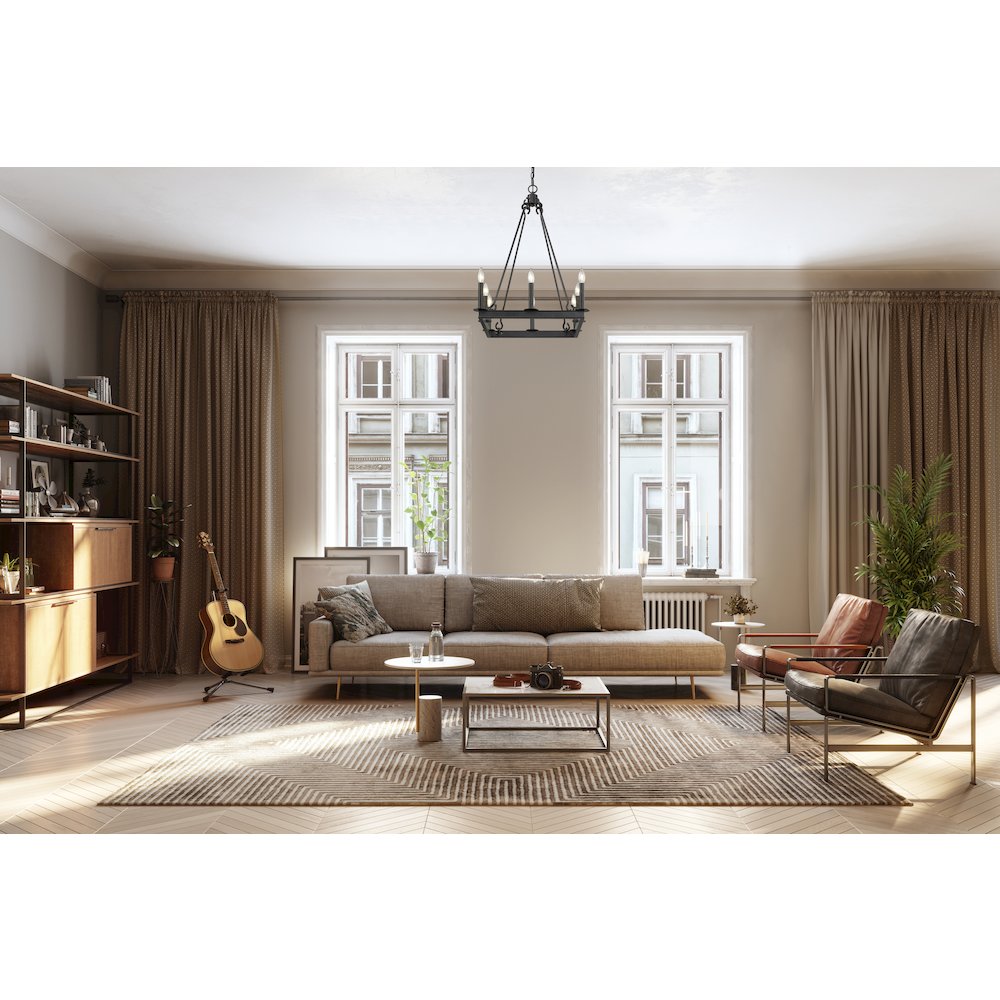 Z-Lite 8 Light Chandelier. Picture 7