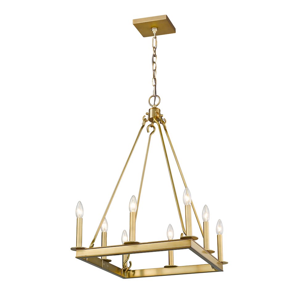 Z-Lite 8 Light Chandelier. Picture 1