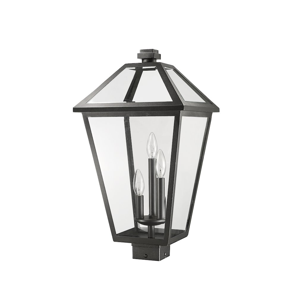 Z-Lite 3 Light Outdoor Post Mount Fixture. Picture 5