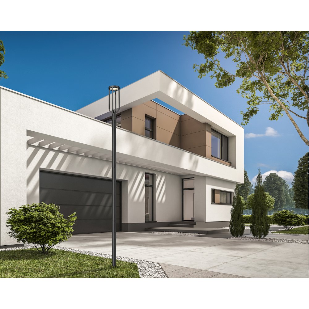 Z-Lite 1 Light Outdoor Post Mounted Fixture. Picture 7