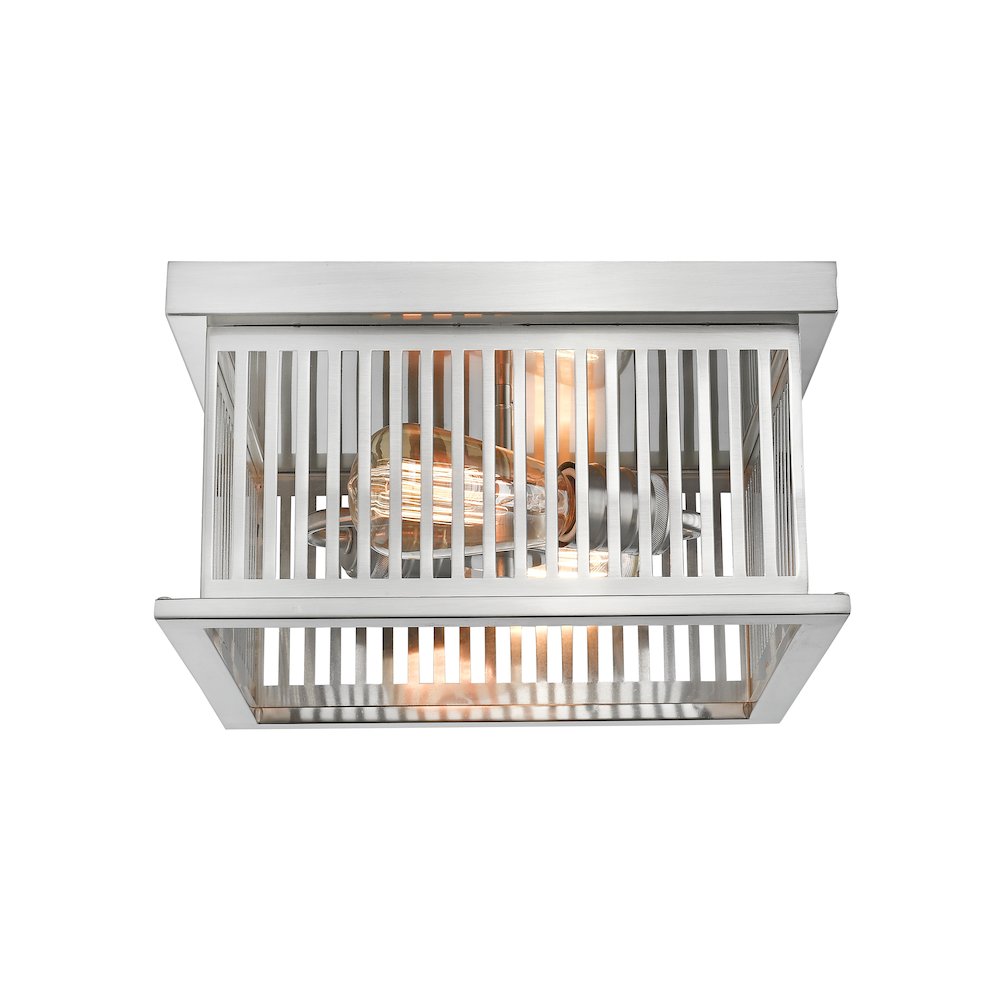 Z-Lite 2 Light Flush Mount. Picture 2