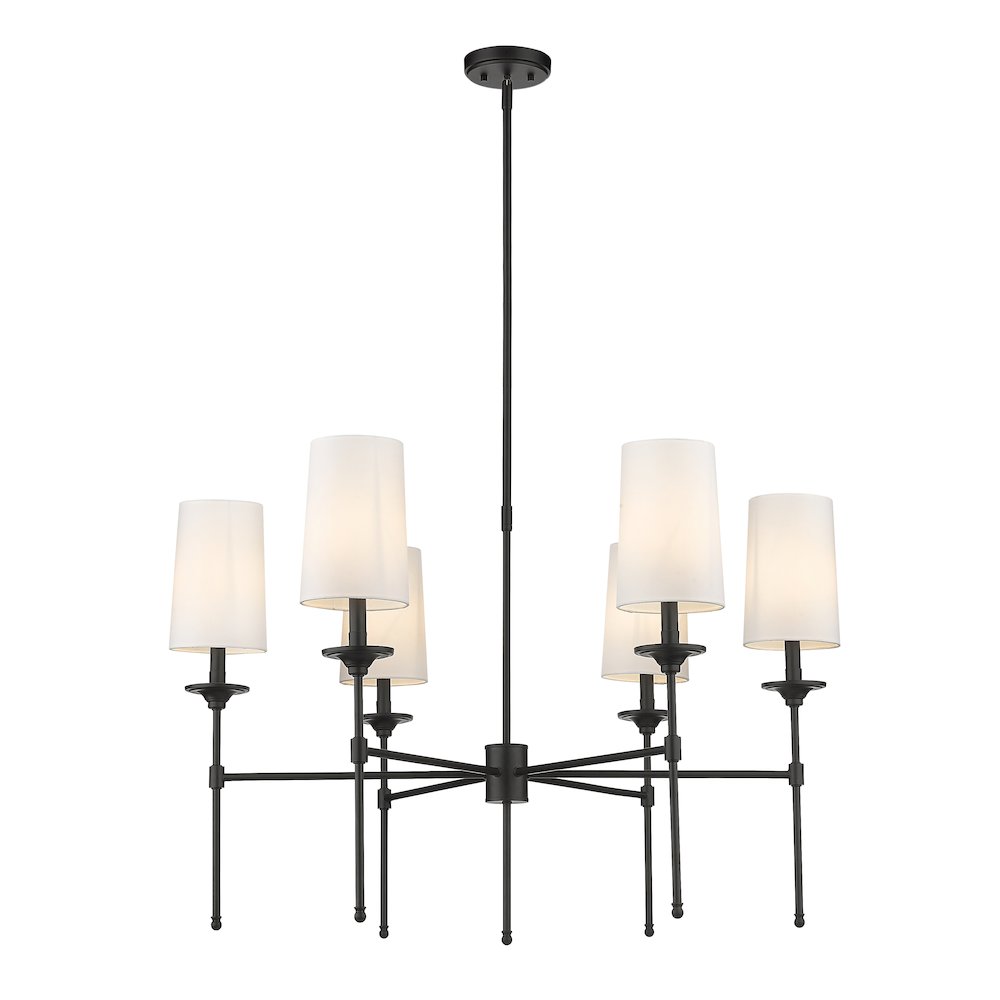 Z-Lite 6 Light Chandelier. Picture 1