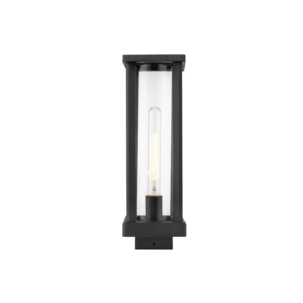 Z-Lite 1 Light Outdoor Post Mount Fixture. Picture 2
