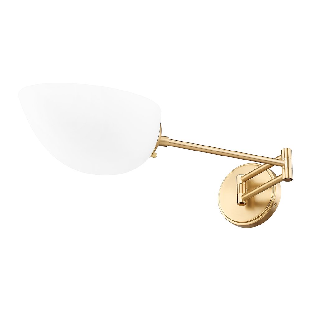 Z-Lite 1 Light Wall Sconce, Modern Gold. Picture 7