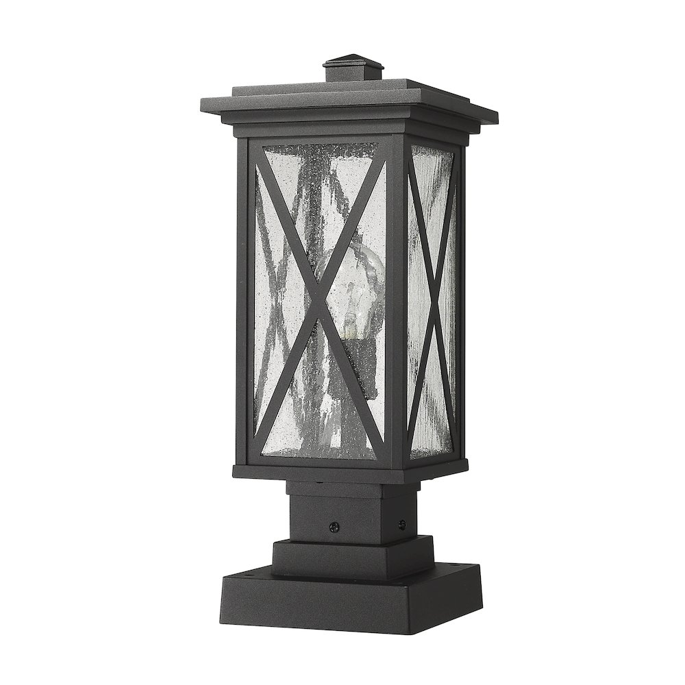 Z-Lite 1 Light Outdoor Pier Mounted Fixture. Picture 5