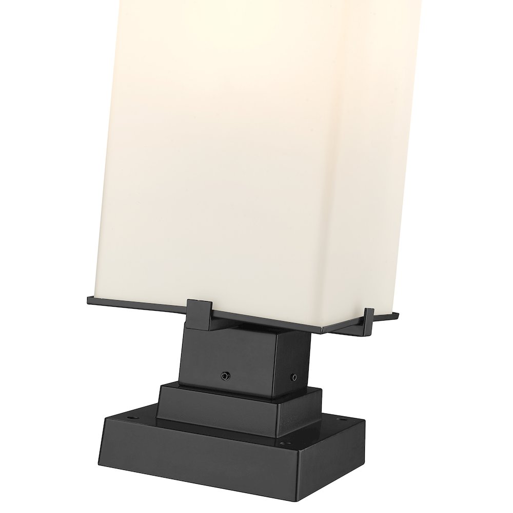 Z-Lite 3 Light Outdoor Pier Mounted Fixture. Picture 4