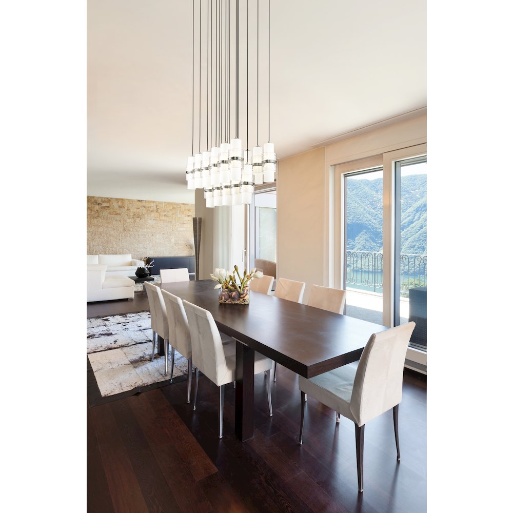Z-Lite 17 Light Linear Chandelier. Picture 6