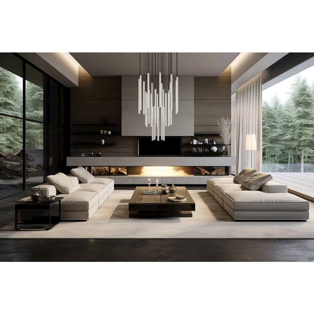 Z-Lite 27 Light Chandelier. Picture 7