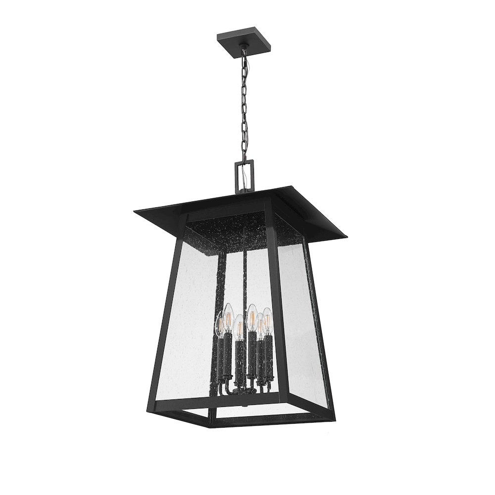 Z-Lite 6 Light Outdoor Chain Mount Ceiling Fixture. Picture 5
