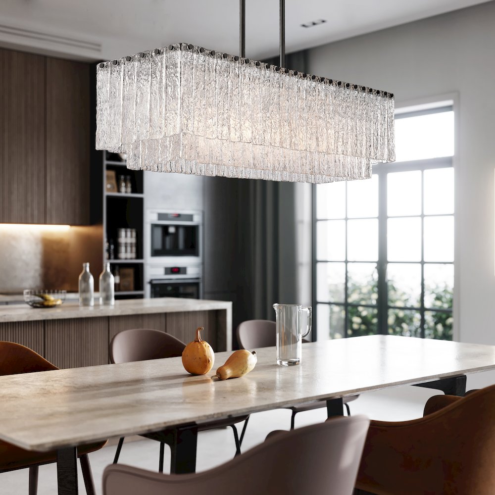 Z-Lite 5 Light Linear Chandelier. Picture 7