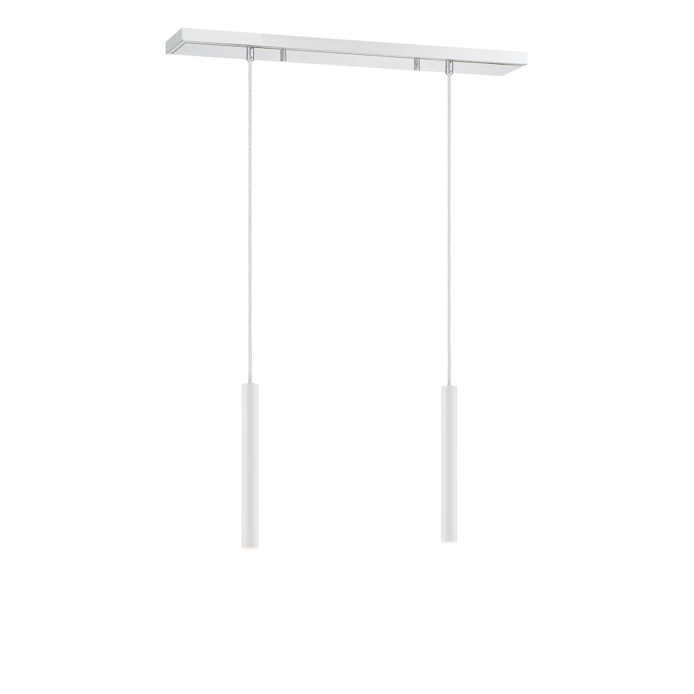 Z-Lite 2 Light Linear Chandelier. Picture 3