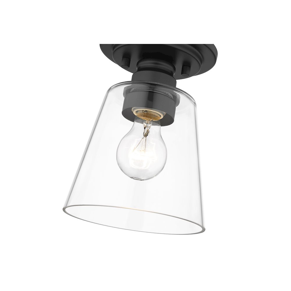Z-Lite 1 Light Flush Mount. Picture 4