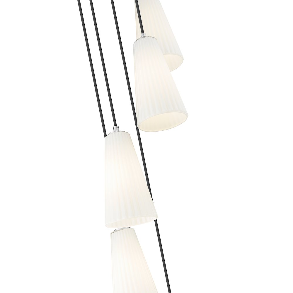 Z-Lite 5 Light Chandelier. Picture 4
