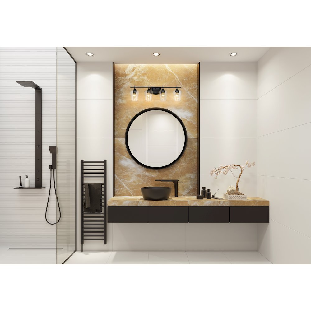 Z-Lite 4 Light Vanity. Picture 6