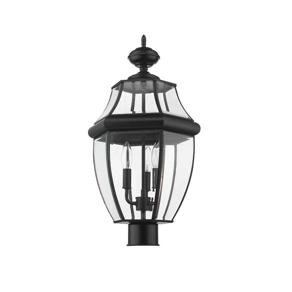 Z-Lite 3 Light Outdoor Post Mount Fixture. Picture 5