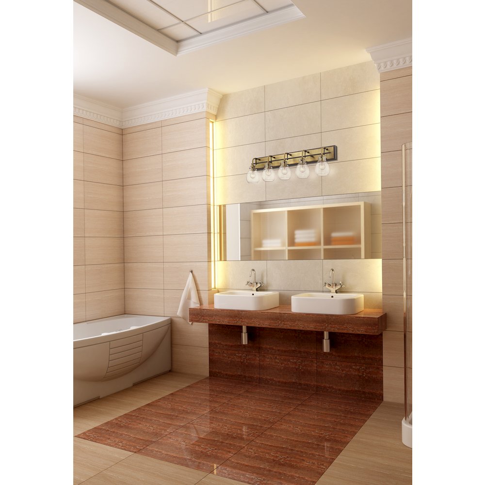 Z-Lite 5 Light Vanity. Picture 6