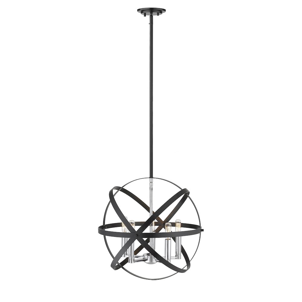 Z-Lite 5 Light Pendant. Picture 2