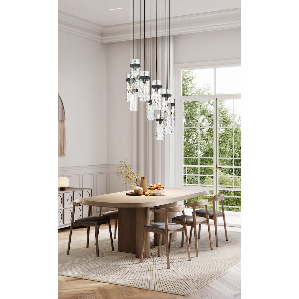 Z-Lite 11 Light Chandelier. Picture 7