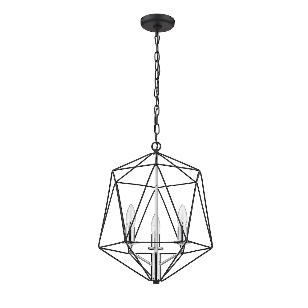 Z-Lite 3 Light Chandelier. Picture 5
