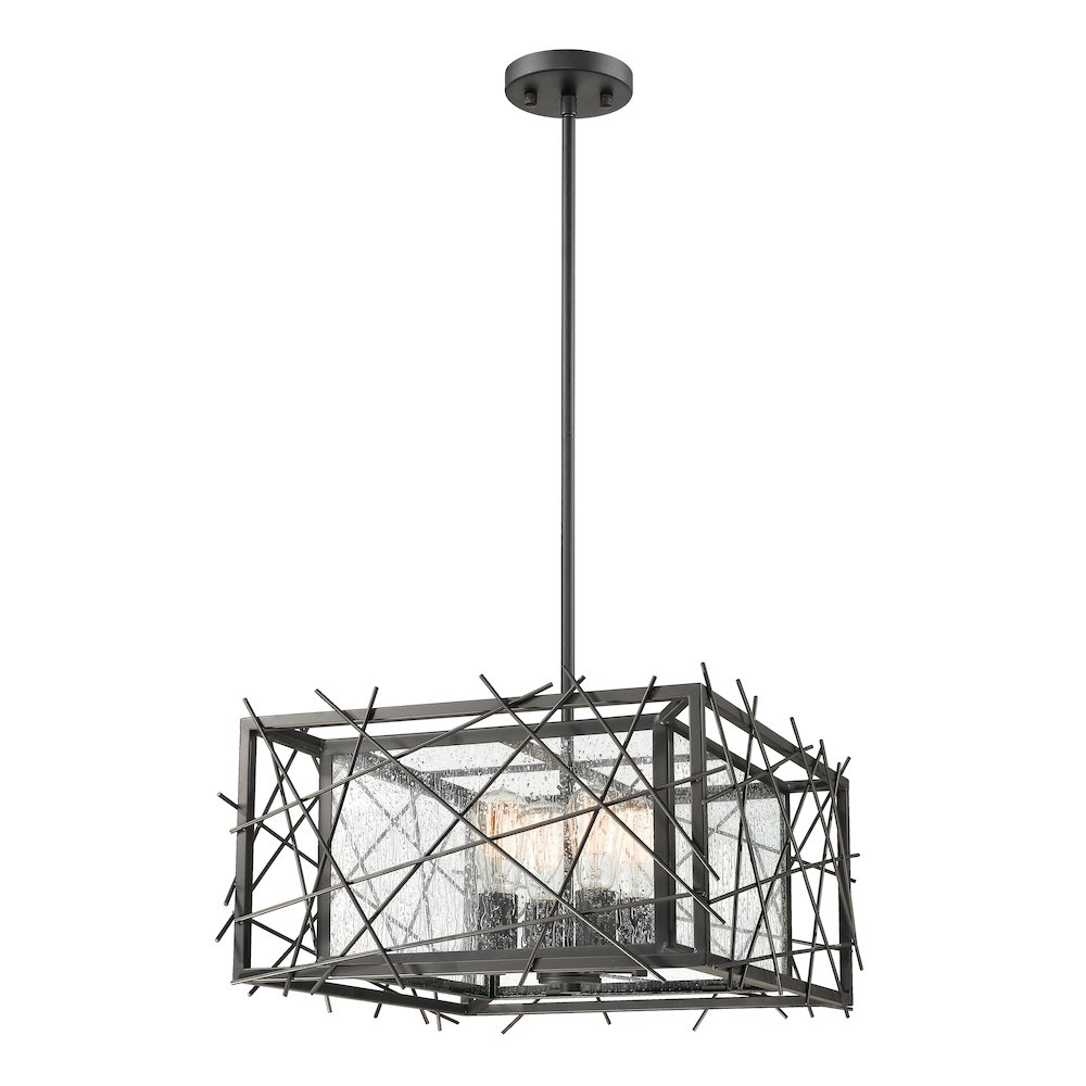 Z-Lite 4 Light Chandelier. Picture 1