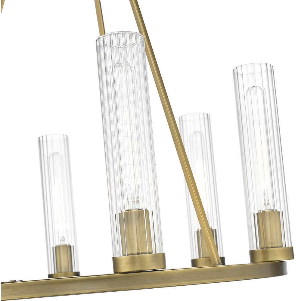 Z-Lite 6 Light Chandelier. Picture 4