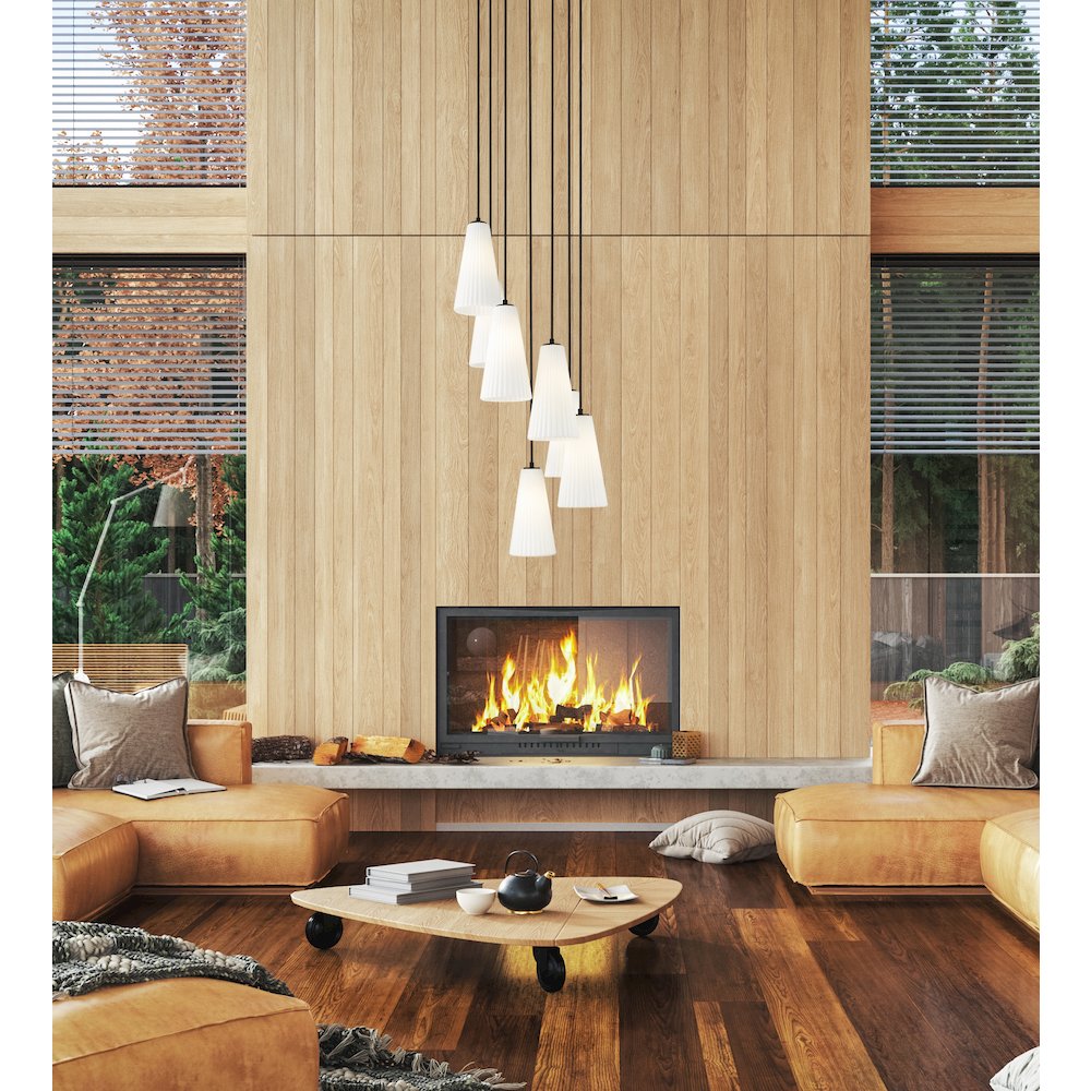 Z-Lite 7 Light Chandelier. Picture 6