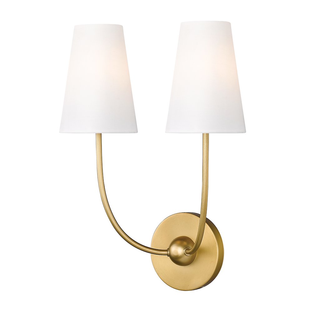 Z-Lite 2 Light Wall Sconce. Picture 1