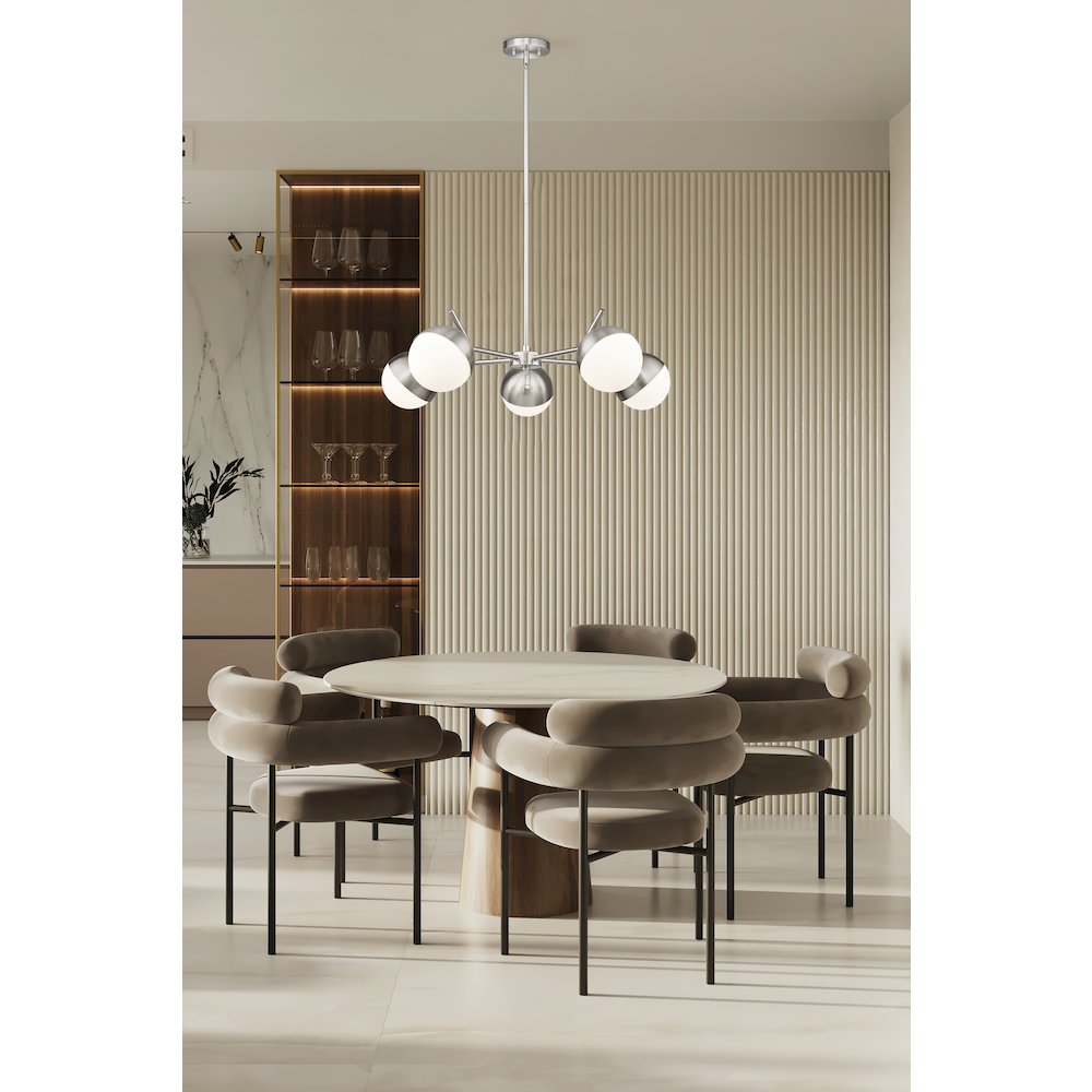 Z-Lite 5 Light Chandelier. Picture 6
