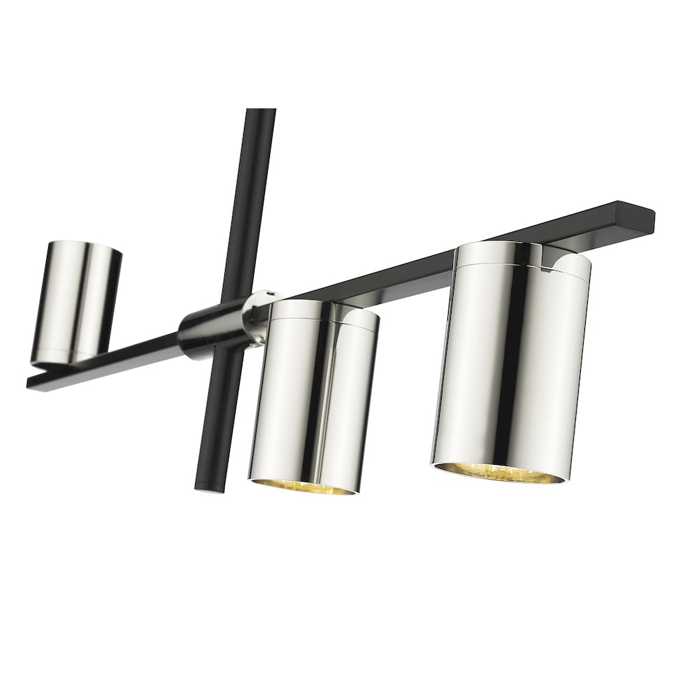 Z-Lite 3 Light Linear Chandelier. Picture 4