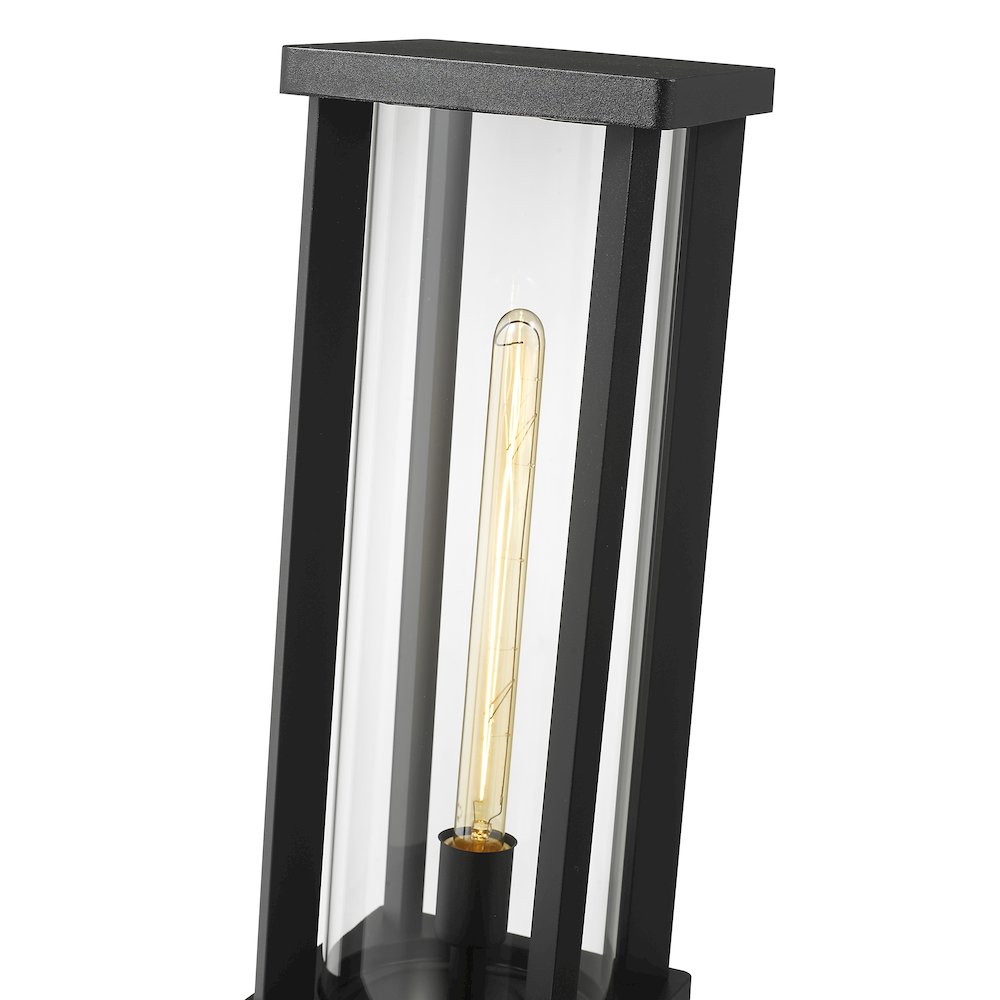 Z-Lite 1 Light Outdoor Pier Mounted Fixture. Picture 4