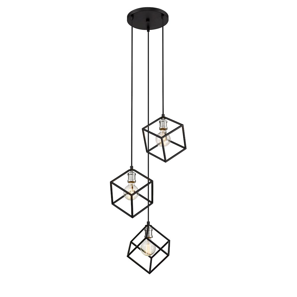 Z-Lite 3 Light Chandelier. Picture 3