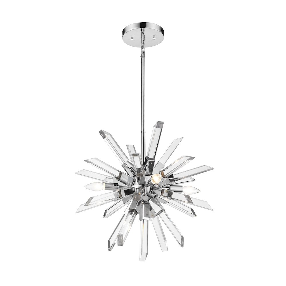 Z-Lite 4 Light Chandelier. Picture 4