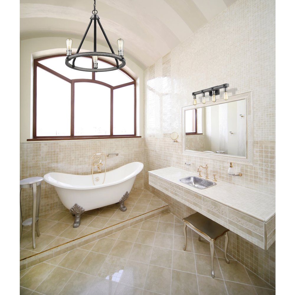 Z-Lite 3 Light Chandelier. Picture 7
