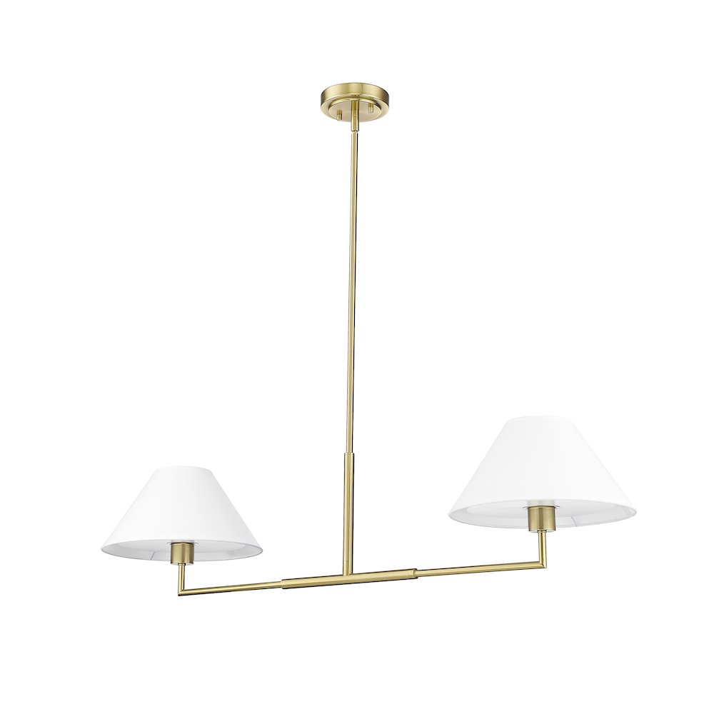 Z-Lite 2 Light Chandelier. Picture 5