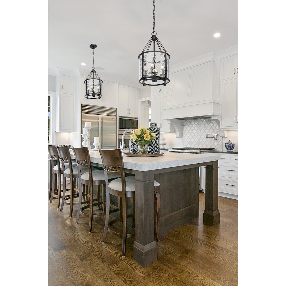 Z-Lite 4 Light Pendant. Picture 7