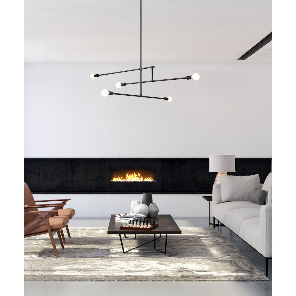 Z-Lite 5 Light Chandelier. Picture 7