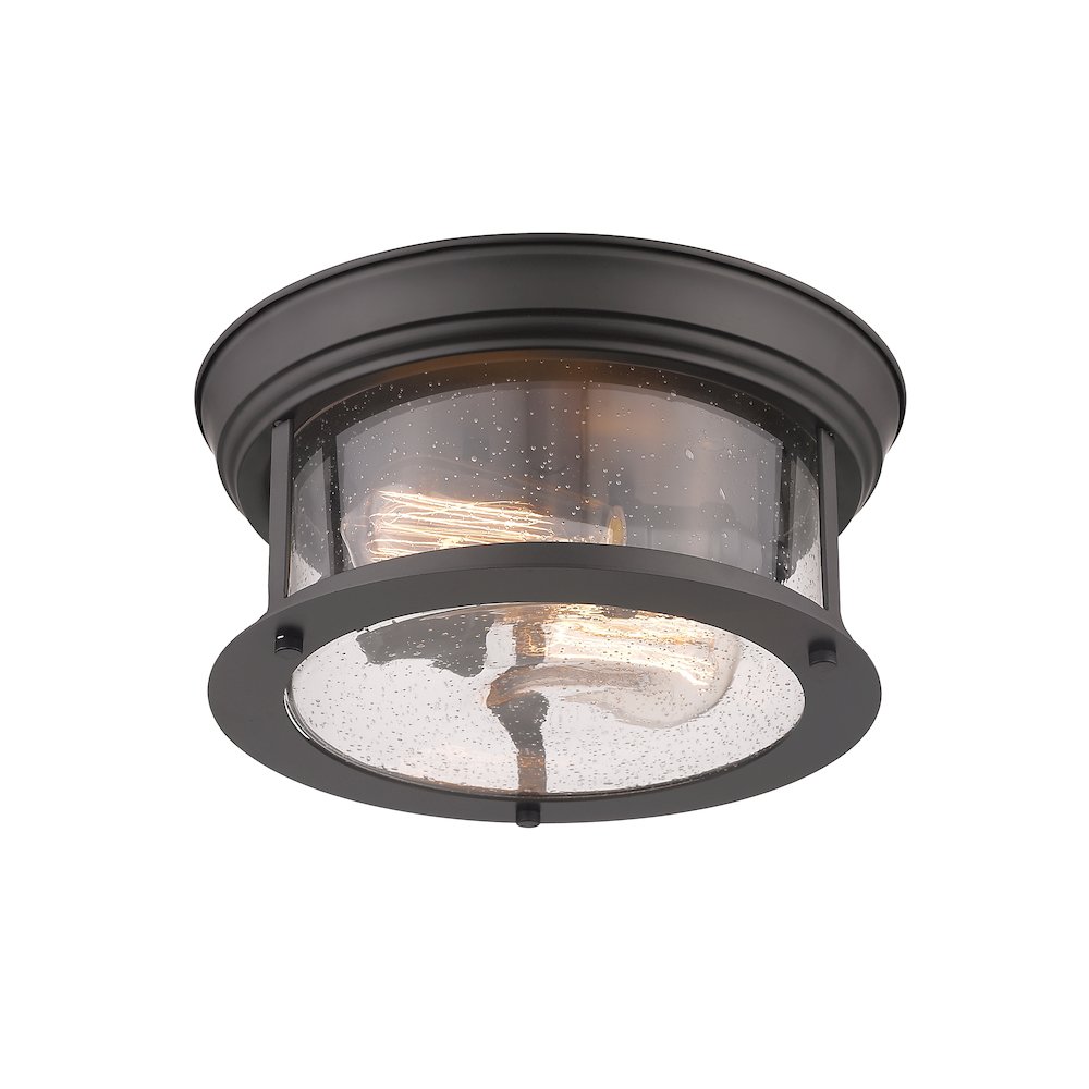 Z-Lite 2 Light Flush Mount. Picture 3
