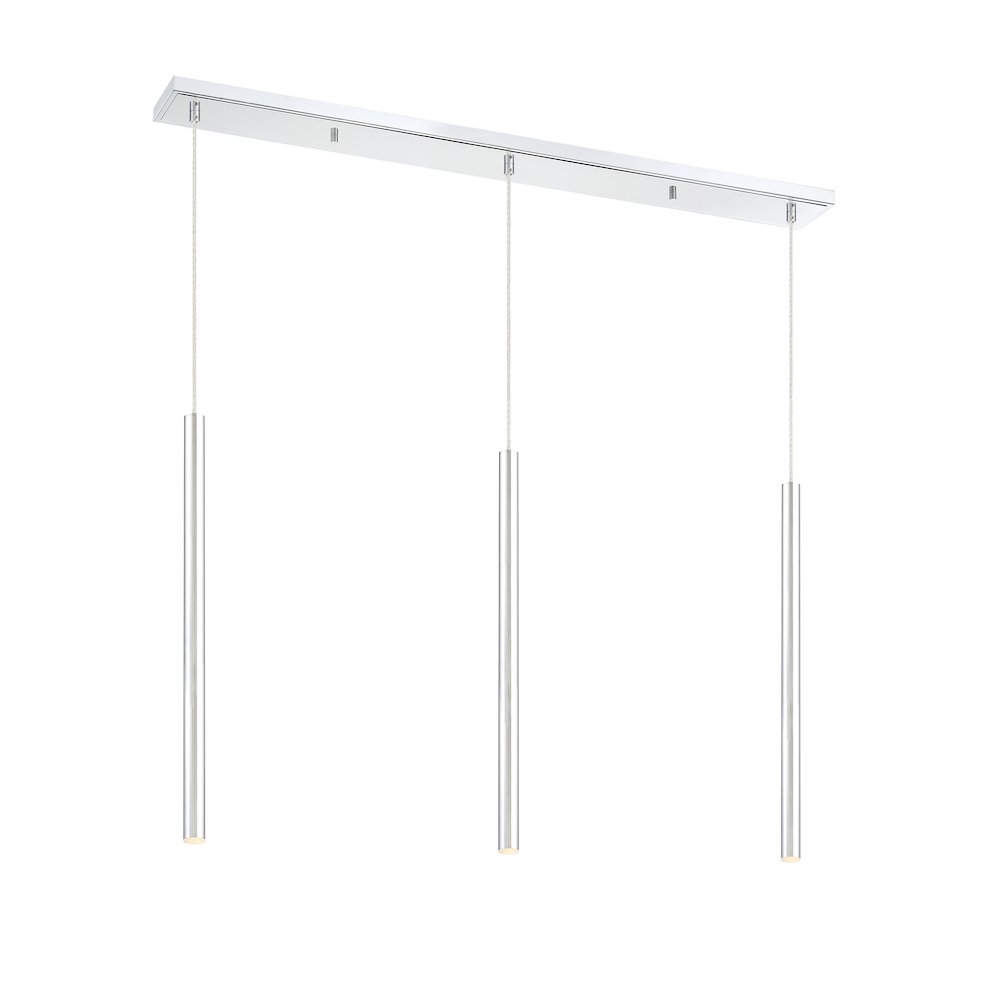Z-Lite 3 Light Linear Chandelier. Picture 2