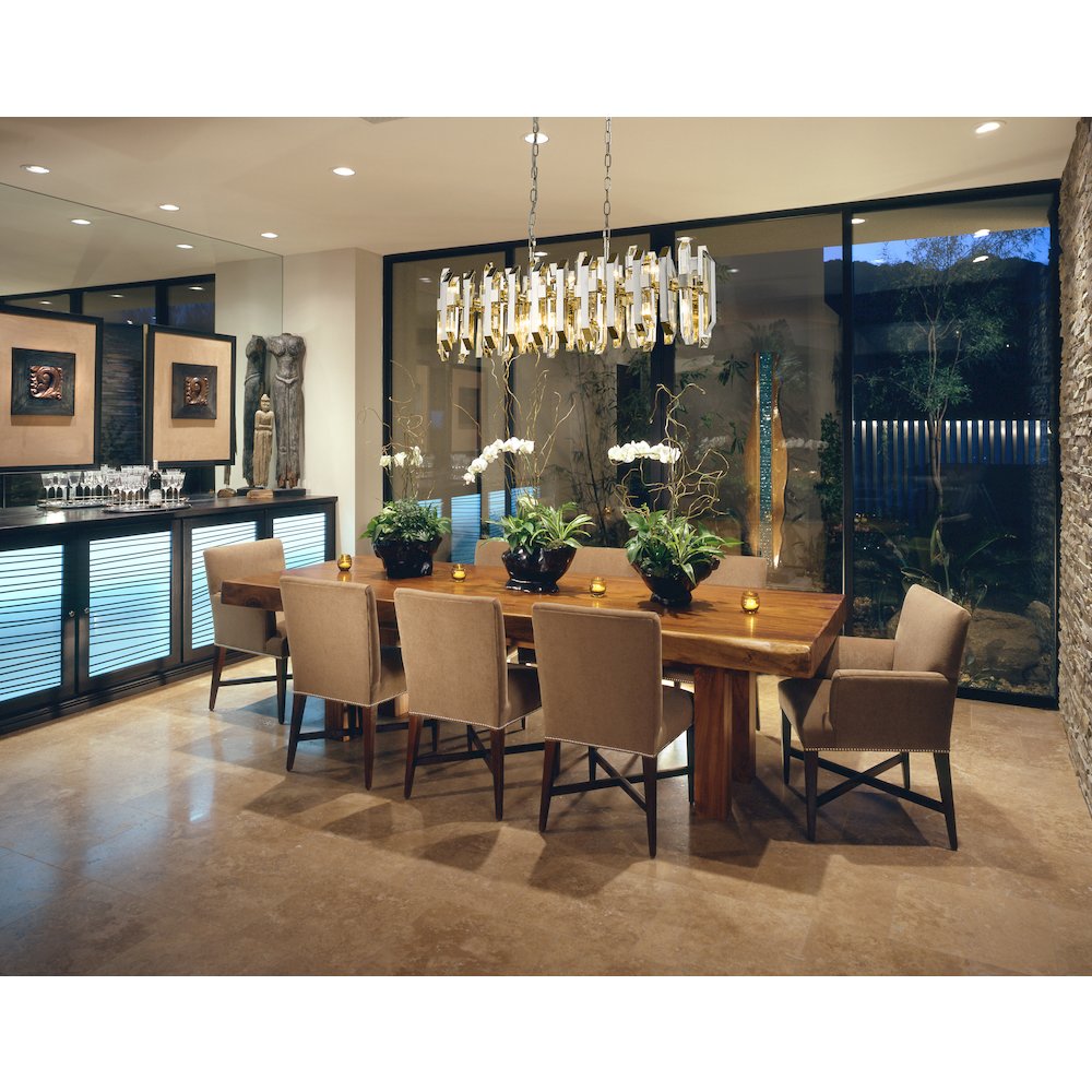 Z-Lite 11 Light Linear Chandelier. Picture 6