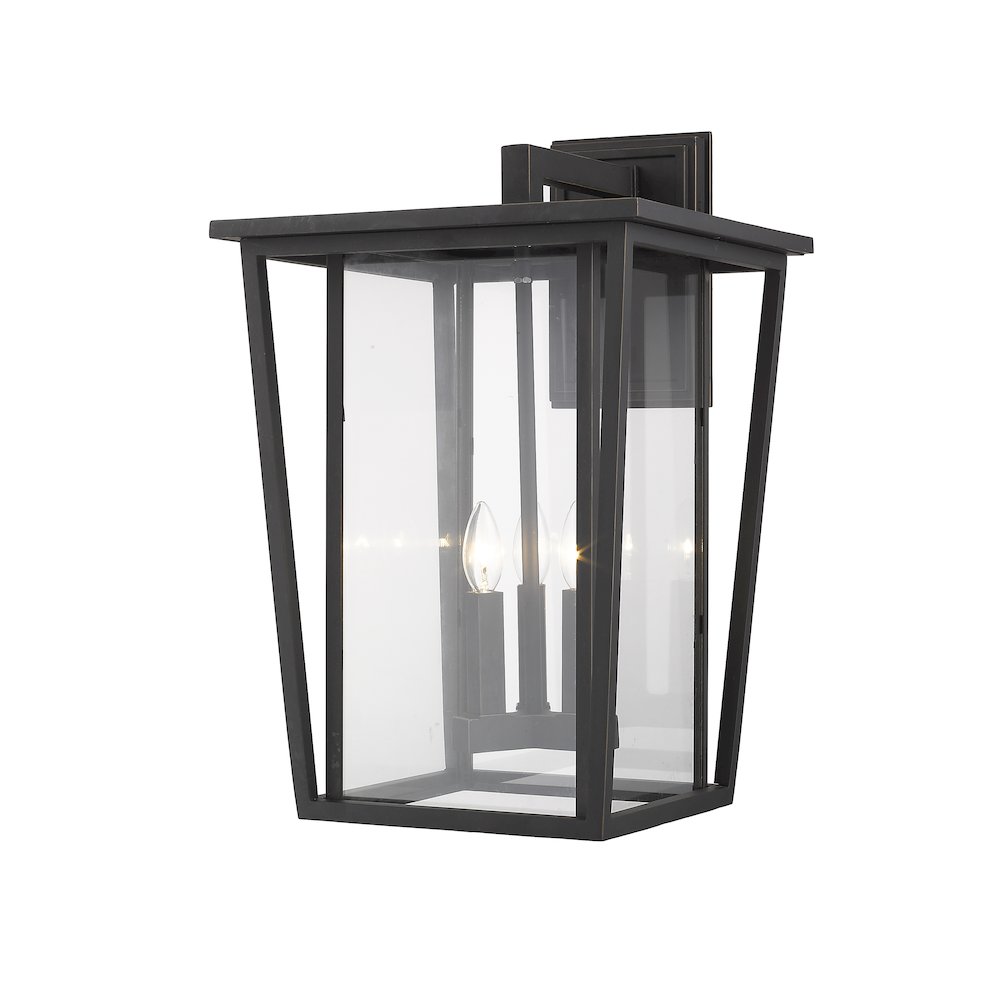 Z-Lite 3 Light Outdoor Wall Light. Picture 1