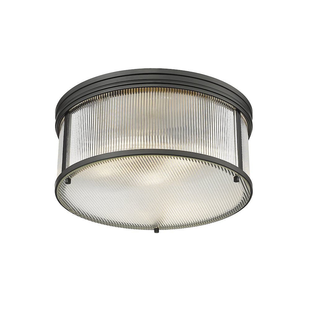 Z-Lite 4 Light Flush Mount. Picture 3