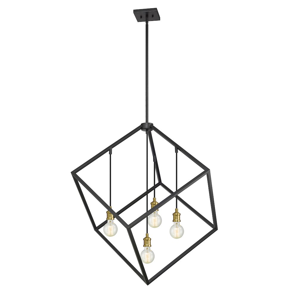 Z-Lite 4 Light Chandelier. Picture 1