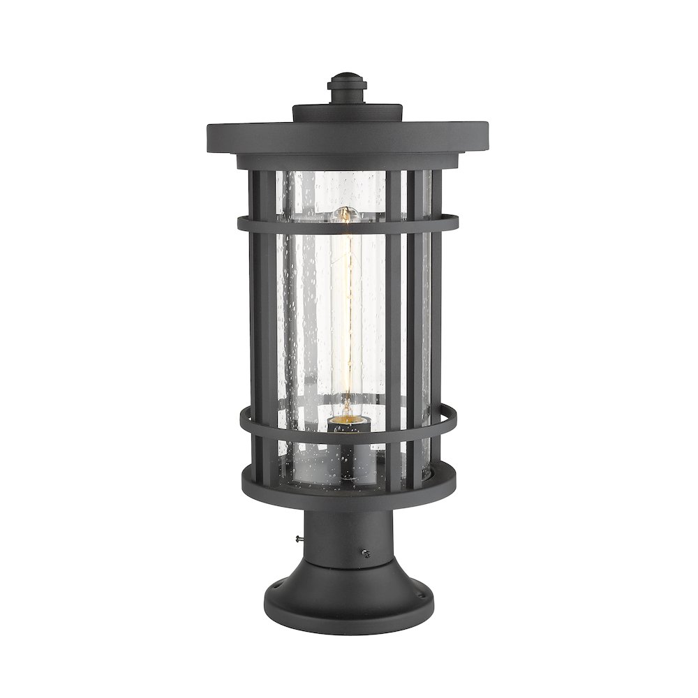 Z-Lite 1 Light Outdoor Pier Mounted Fixture. Picture 3