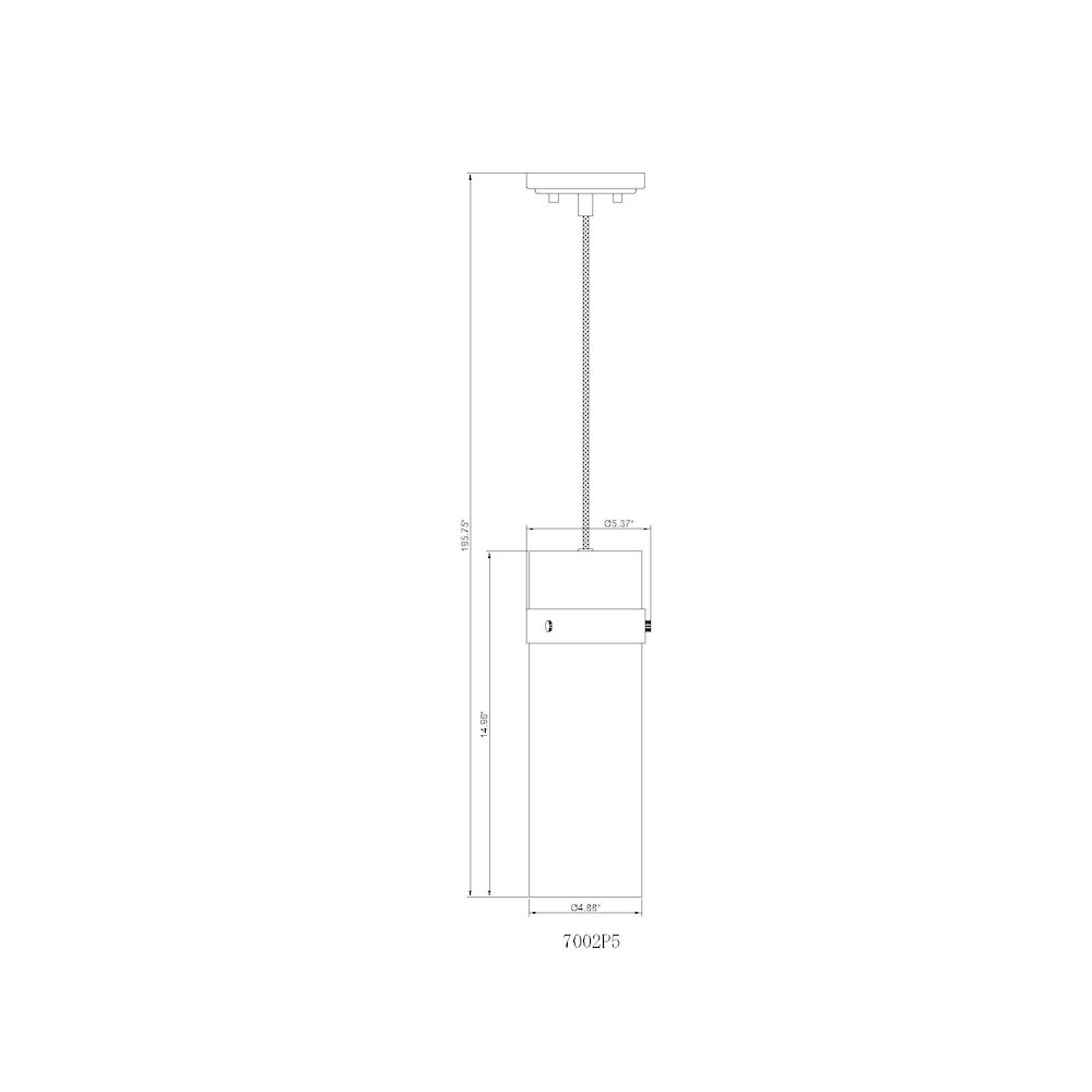 Z-Lite 1 Light Pendant. Picture 8