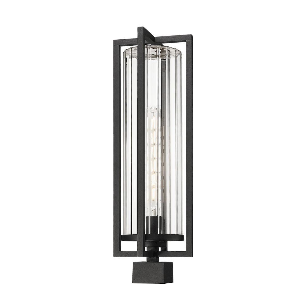 Z-Lite 1 Light Outdoor Post Mount Fixture. Picture 2