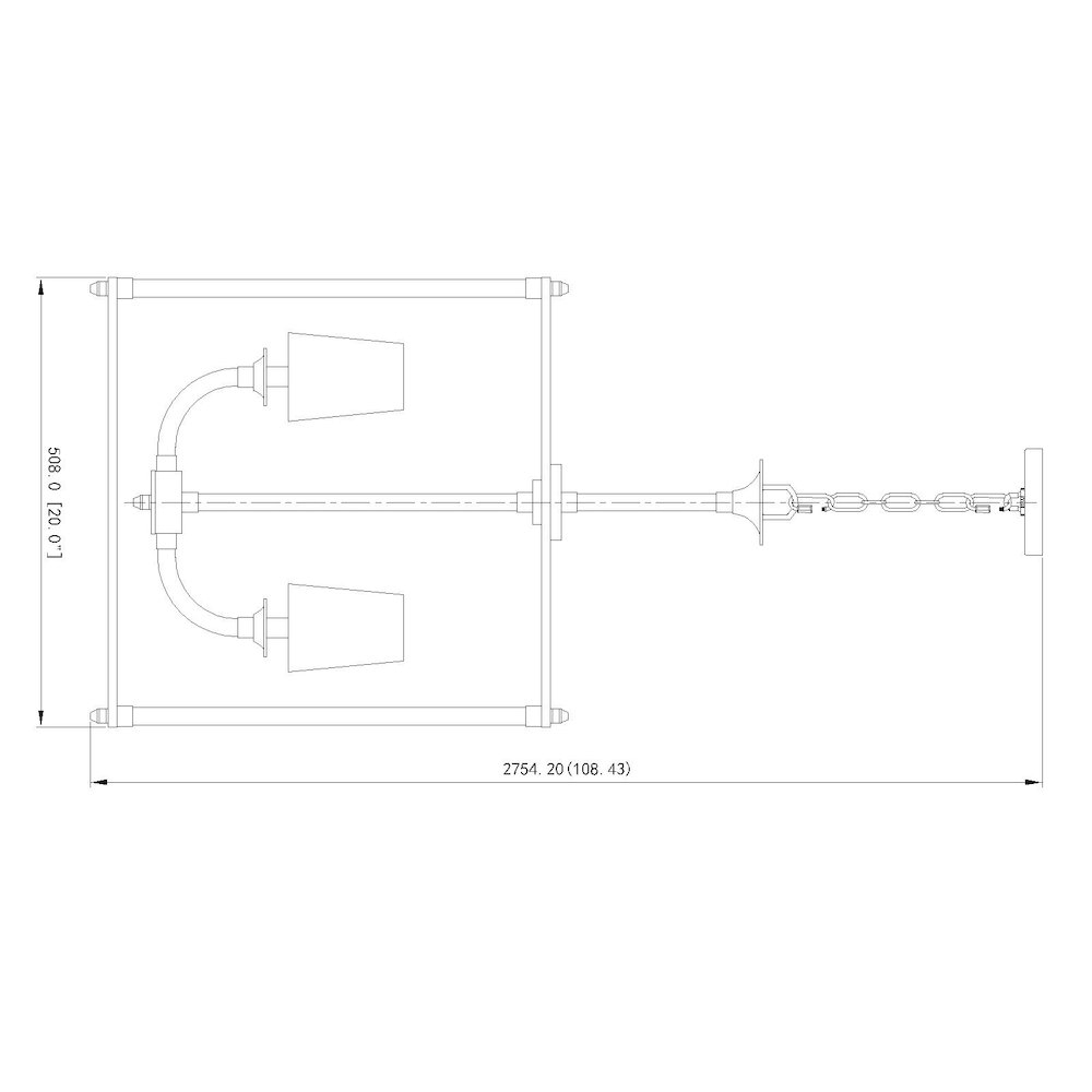 Z-Lite 5 Light Chandelier. Picture 8