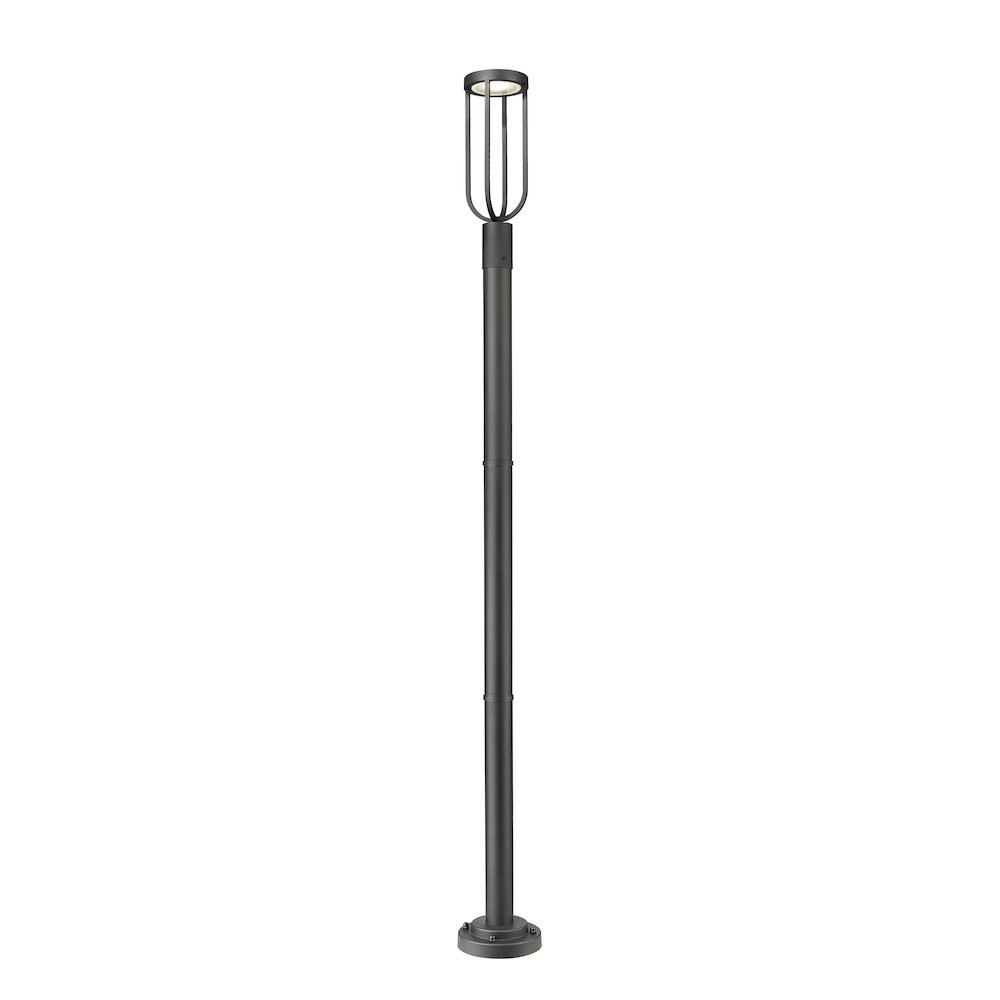 Z-Lite 1 Light Outdoor Post Mounted Fixture. Picture 1