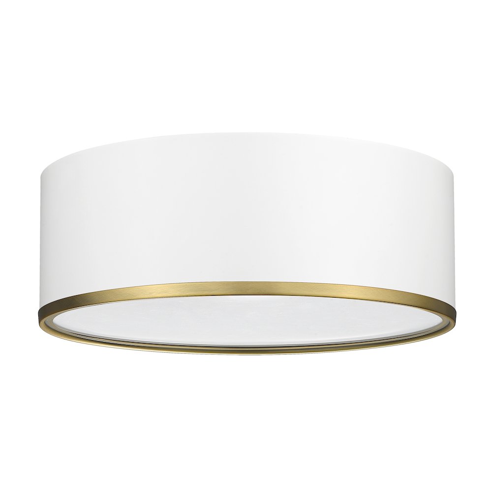 Z-Lite 3 Light Flush Mount. Picture 5